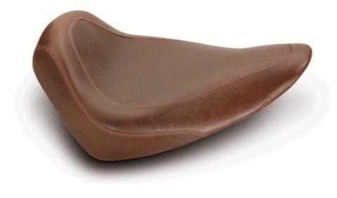 Mustang Motorcycle Seats Powersports 76804 84-06 Harley Standard Rear Tire Wide Tripper Solo Seat - Distressed Brown