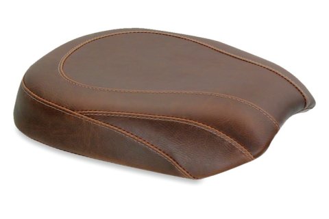 Mustang Motorcycle Seats Powersports 76745 06-17 Harley Softail Wide Tire (200mm) Wide Tripper Passenger Seat - Distressed Brown