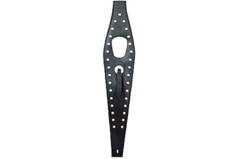 Mustang Motorcycle Seats Powersports Dash Panels 93108 85-04 Suzuki VZ700/750/800 Intruder, 05-11 Boulevard S50 Tank Bib w/Studs - Black