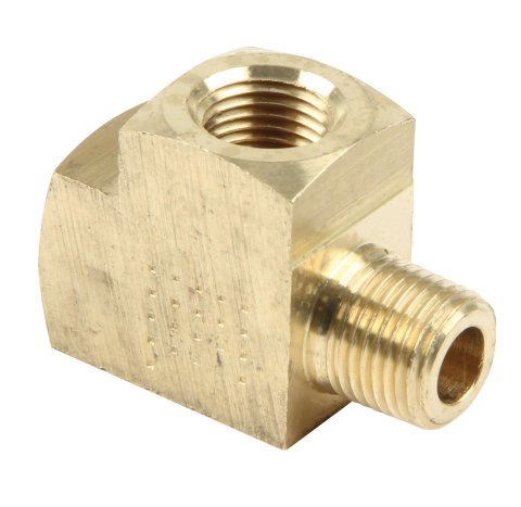 QuickCar Tee Fittings 61-720 Pressure Switch Brass "T", Carded