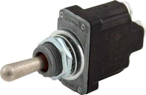 QuickCar Replacement Toggle Switches 50-417 Switch, Toggle, Constant, Single Pole, 25 Amps, Each