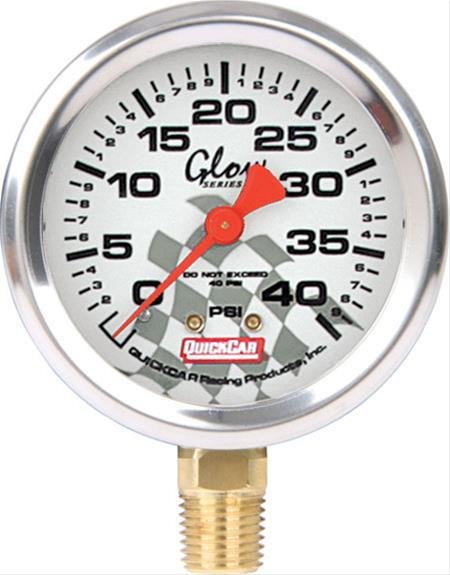 QuickCar Tire Pressure Gauge Replacement Parts 56-0042 Head, Part, 0-40 psi, Glow In the Dark, Each