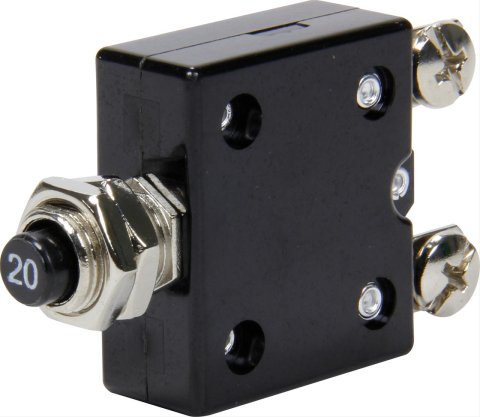 QuickCar Resettable Circuit Breakers 50-9720 Breakers, Breaker 20 Amp