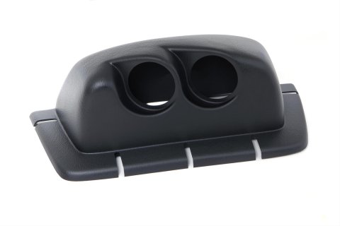 Banks Power Gauge Dash Pods 63342 Mount, Mount, Dual Pod, Black, Plastic, 2 1/16 in. Diameter, Jeep, Wrangler, Each