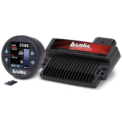 Banks Power SpeedBrake Systems with iDash DataMonster 61463 Computer Programmers, SpeedBrake, Includes DataMonster, Chevy, GMC, 6.6L, LMM, Kit