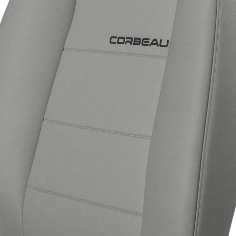 Corbeau Moab Gray Vinyl Seat 70090PR Sport Seats , Pair