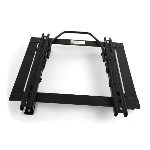 Corbeau Sliding Seat Brackets for 1968 CHEVY II, 1969-1974 NOVA, 1971-1974 VENTURA - D507 Brackets, Sliding, Steel, Black, Single Locking Sliders, Right, Chevy, Pontiac, Each