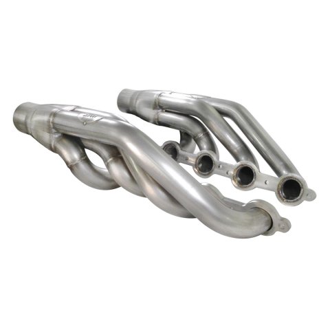 Stainless Works Turbo Headers for 2015-2017 F-150 - LSXT Headers, Turbo, Up/Forward, Stainless, Natural, 1 7/8 in. Primary, 3 in. Slip Fit Collectors, Chevy, LS, LSX, Pair