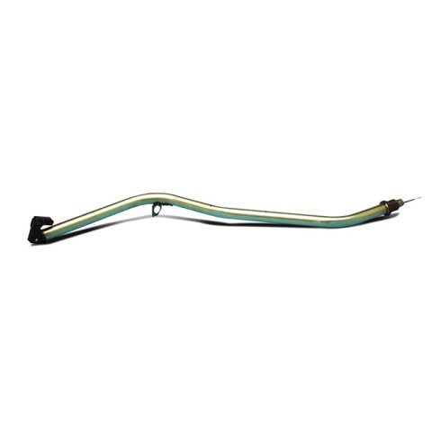 ATI Trick Sticks Locking Transmission Dipsticks ATI406490 Fluid Dipstick, Sticks, Locking, Gold Iridited Steel Tube, Black Handle, Chevy, TH400, Each