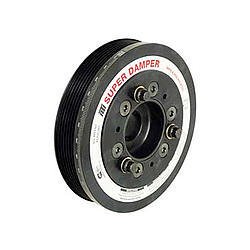ATI Super Damper Serpentine Series Harmonic Balancers 918036 Balancer, Damper, Internal Balance, Aluminum, Steel, Black, Ford, 4.6L, Each