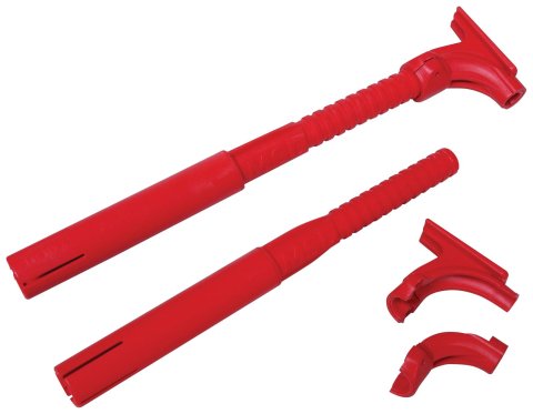 MSD Pro Stock Hemi Tubes 3476 Tubes, 8 Red Tubes, Hemi, Ford, Mopar, Set of 8