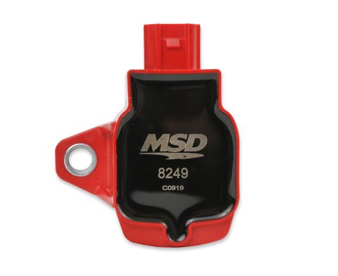 MSD Blaster OEM Replacement Coils 82494 Ignition Coil, Blaster, Coil Pack Style, Red, for use on Honda®, L4, Set of 4