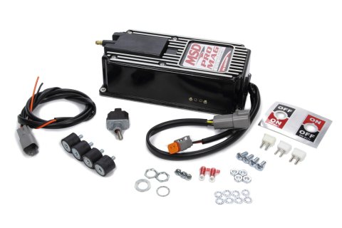 MSD 12 Amp Electronic Points Boxes 81063MSD Magneto Controller, Ignition Coil, Rev Limiter, for Pro Mag 12, Pro Mag 12LT, Black, Each