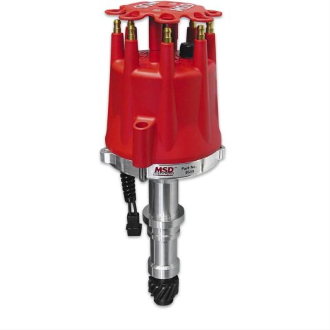 MSD Pro-Billet Distributors 8548 Distributor, Pro-Billet, Magnetic Trigger, Mechanical Advance, Buick, 215, 300, 340, 350, Each
