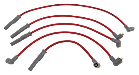 MSD 8.5mm Super Conductor Spark Plug Wire Sets 31949 Wires, Conductor, Spiral Core, 8.5mm, Red, Stock Boots, Toyota, 2.2/2.4L, Set