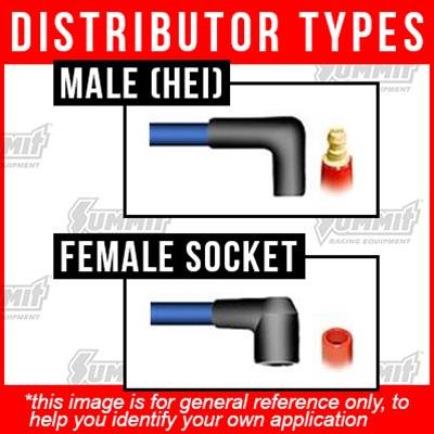 MSD 8.5mm Super Conductor Spark Plug Wire Sets 32129 Wires, Conductor, Spiral Core, 8.5mm, Red, Straight Boots, Chevy, LT1, Set