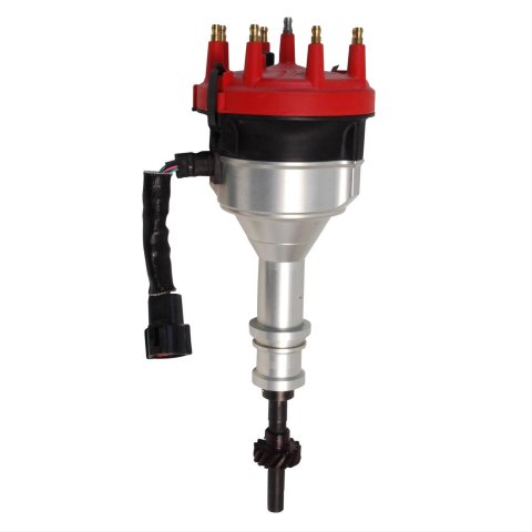 MSD Pro-Billet Ready-to-Run EFI Distributors 8455 Distributor, Ready-to-Run, TFI, Magnetic Trigger, Electronic Advance, Ford, 5.0L, Each