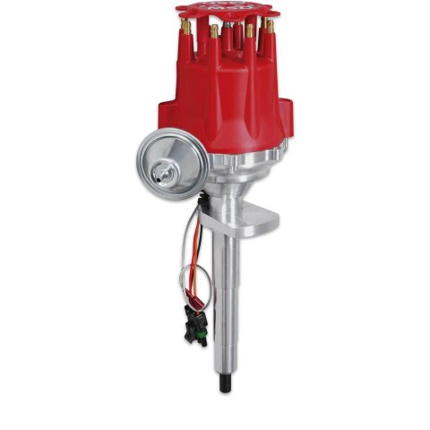 MSD Pro-Billet Ready-to-Run Distributors 8573 Distributor, Ready-to-Run, Magnetic Trigger, Vacuum Advance, Ford 1949-53, Flathead, Each