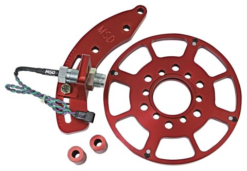 MSD Flying Magnet Crank Trigger Kits 8633 Trigger, Magnet, Chrysler, 273-360, Small Block, 7.25" balancer, Kit