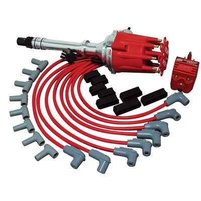 MSD Chevy Crate Engine Ignition Kits 84741 Combo, Pro-Billet Ready-to-Run Distributor, Blaster SS Coil, Engines, Kit