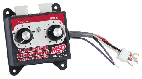 MSD Launch Control Module Selectors 8735 Selector, Control, 3-Step, Adjustable, 1,000-10,900 rpm, Each