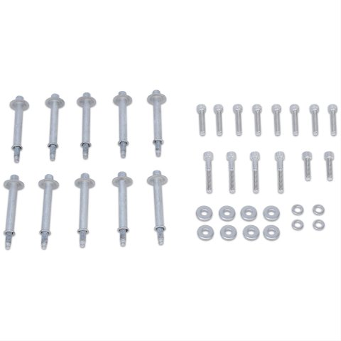 MSD LT1 Airforce Intake Fastener Kits 2714 Manifold Bolts, Kits, Internal Allen Head, Stainless Steel, Natural, Chevrolet, 6.2L Gen V, Kit