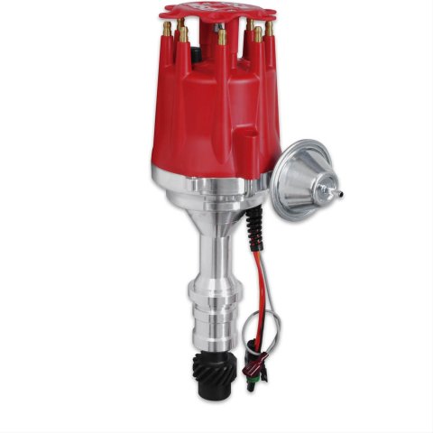 MSD Pro-Billet Ready-to-Run Distributors 8529 Distributor, Ready-to-Run, Magnetic Trigger, Vacuum Advance, Oldsmobile, 260-455, Each
