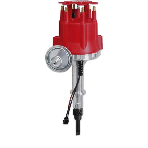 MSD Pro-Billet Street Distributors 8516 Distributor, Street, Magnetic Trigger, Vacuum Advance, Jeep, 232, 258, L6, Each