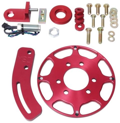 MSD Flying Magnet Crank Trigger Kits 8610 Trigger, Magnet, Chevy, Small Block, 7 in. balancer, Kit