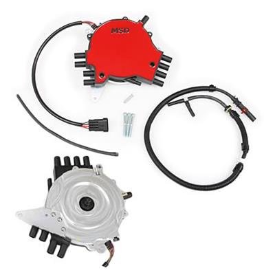 MSD Pro-Billet LT1 Distributors 8381 Distributor, Optispark I, Non-Vented, Spline Drive, Optical Trigger, Electronic Advance, Chevy, 5.7L, LT1, 1992-94, Each