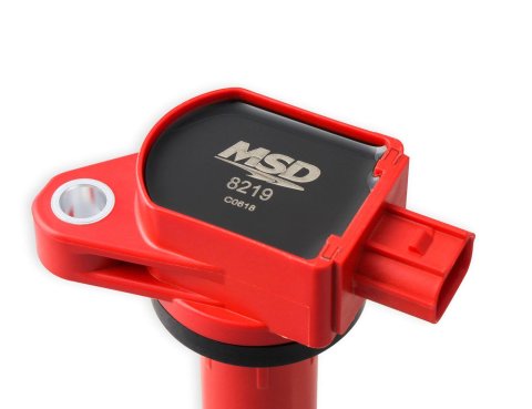 MSD Blaster OEM Replacement Coils 8219 Ignition Coil, Blaster, Coil Pack Style, Red, for use on Acura®, for use on Honda®, 2.4L, Each