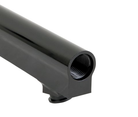 MSD Atomic EFI Billet Fuel Rails 2720 Rails, EFI, Aluminum, Black Anodized, for use with LS1/2/6 AirForce Manifold, Kit