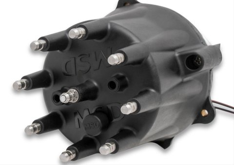 MSD Pro-Billet Distributors 85345 Distributor, Pro-Billet, Magnetic Trigger, Mechanical Advance, Chrysler, 273, 318, 340, 360, Each