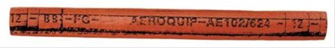 Aeroquip Firesleeve Hose Covering FCS1410 Sleeve, for Wire and Hose, Red, 500 degrees F, 0.880 in. Diameter, 120.0 in. Length, Each