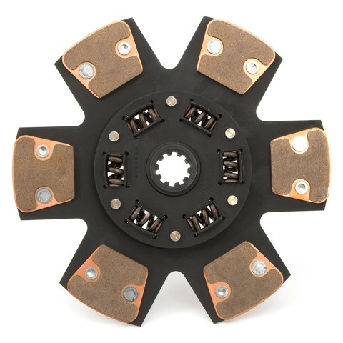 Centerforce DFX Clutch Discs 323383271 Disc, DFX, Sprung Hub, Cerametallic, 10.4 in. diameter, AMC, Buick, Chevrolet, GMC, Oldsmobile, Pontiac, Car, Each