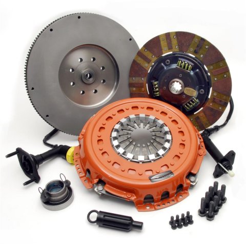 Centerforce Dual Friction Clutch Kits DF143253 Kit, Friction, 1.375 in.-10 Spline, 13 in. Disc, Cast Iron Flywheel, Dodge, Ram, Cummins, Kit