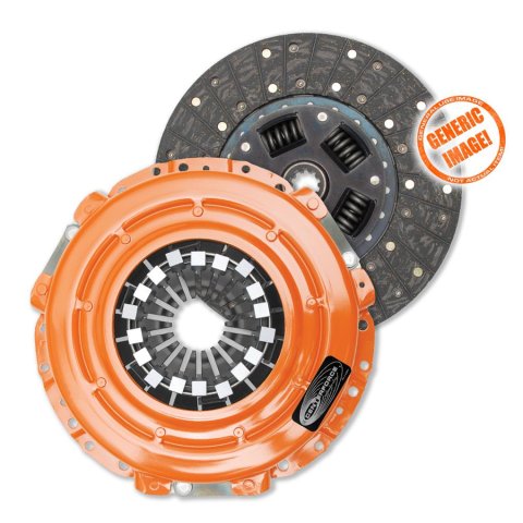 Centerforce II Clutch Kits CFT912053 Kit, Organic, 1 in. Diameter Shaft, 24-Spline, 9.75 in. Diameter Disc, for Nissan, 3.3L, Kit