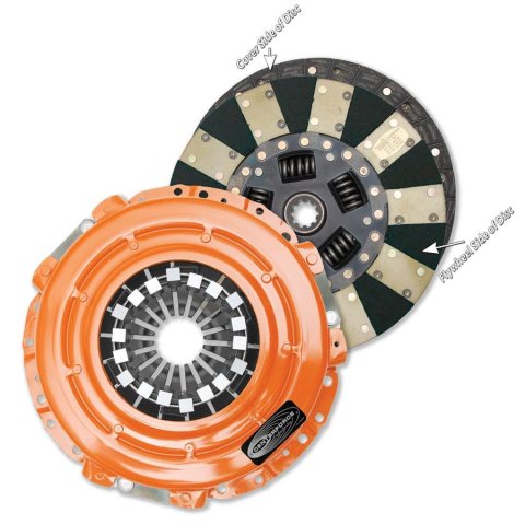 Centerforce Dual Friction Clutch Kits DF504965 Kit, Friction, 1 1/8 in. Diameter Shaft, 26-Spline, 9.062 in. Diameter Disc, Chevy, Pontiac, Kit