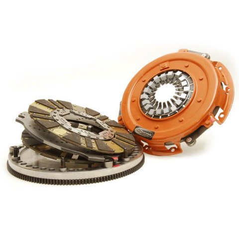 Centerforce DYAD DS Clutch Kits 413714800 Kit, DS, Performance, Dual Disc, 10-Spline, 1.125 in. Diameter, 10.400 in. Disc Diameter, Organic/Carbon Composite, Billet Flywheel, Kit