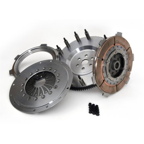 Centerforce DYAD DS Clutch Kits 818231537 Kit, Drive System, 23-spline, 8.75 in. Disc Diameter, Ceramic, Pressure Plate, Billet Steel Flywheel, Ford, Kit