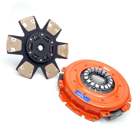 Centerforce DFX Clutch Kits 315735552 Kit, DFX, Performance, Single Disc, 10-Spline, 1.125 in. Diameter, 11 in. Disc Diameter, Cerametallic, 6-Paddle, Sprung Hub, Kit