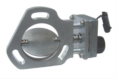 Pypes Electric Cutouts HVE11 Exhaust Cutouts, Electric, Aluminum, Stainless Steel, Bolt-On, 3 in. Diameter, Bolts and Gaskets, Each