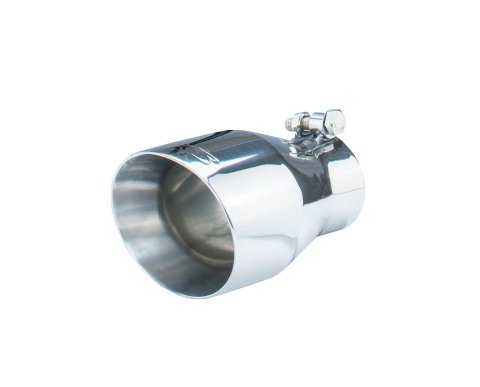 Pypes Stainless Steel Round, Polished 2.50 Inch Exhaust Tip EVT92 EXHAUST TIPS