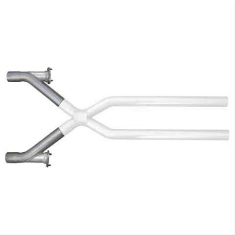 Pypes X-Pipe Dumps XVX13F Crossover Pipe, X-Pipe, Dump Extensions, 3.0 in., Stainless Steel, Natural, Universal, Kit