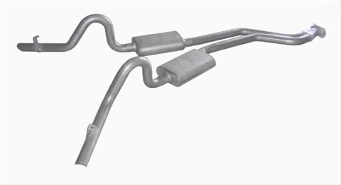 Pypes Turbo Pro Exhaust Systems SGG50T Systems, Pro, Cat-back, Stainless Steel, Natural, Chevy. Pontiac, Kit