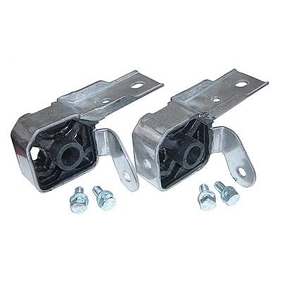 Pypes Exhaust Hangers HFM60K Hangers, Bolt-on, Stainless Steel, Natural, Pair