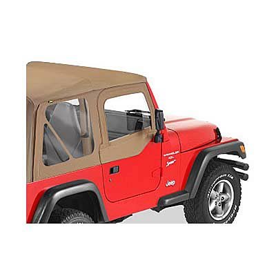 Bestop Replacement Door Skins for 1997-2006 WRANGLER - 5312137 Skins, Replacement, Fabric, Spice, Replace-A-Door, Jeep, Pair