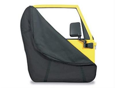 Bestop Door Storage Jackets 5166601 Bags, Fabric, Black, Jeep, Pair