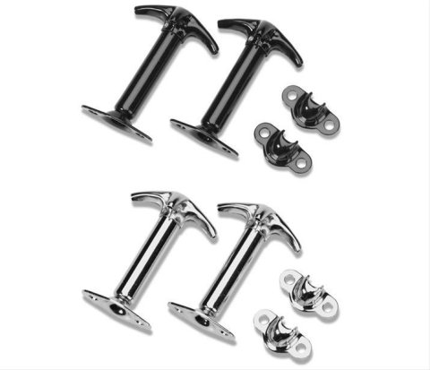 Bestop Hood Latches 5129401 Steel Latch, Black, Steel, Jeep, CJ, Willy's, Wrangler, Pair