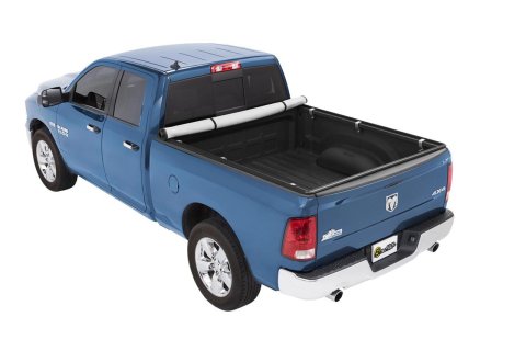 Bestop Supertop for Truck 2 Tonneau Covers 7742835 Cover, 2, Soft Roll-Up, Hook and Loop Attachment, Vinyl, Black Diamond, 6 1/2 ft. Bed, Without RamBox, Dodge, Ram, Each